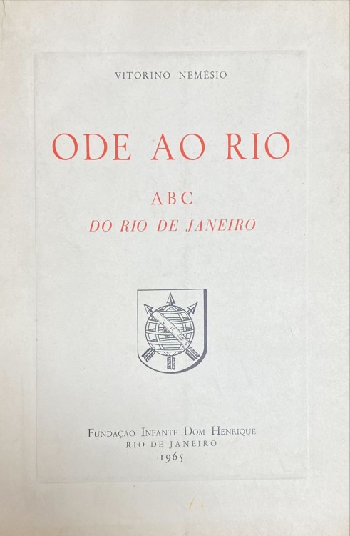 ODE AO RIO. ABC do Rio de Janeiro.